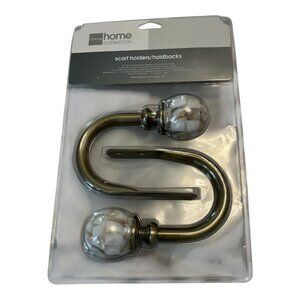 VTG JCPenney Home Collection Scarf Holders / Curtain Holdbacks | Set of 2 | Bras